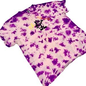 Purple Tie-Dye Men's Short Sleeve Tee